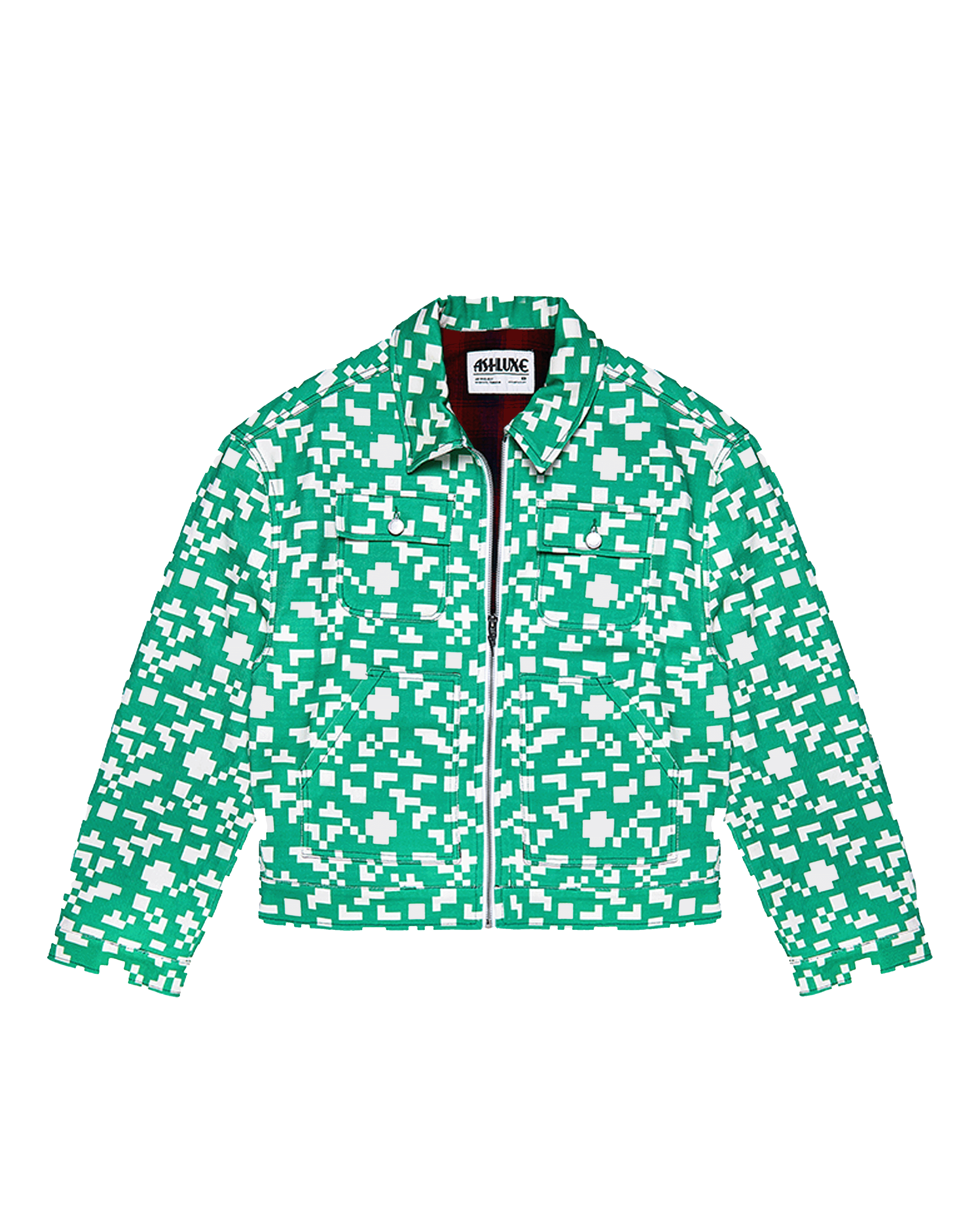d*s様 second layer ミントグリーン ジャケット pixel_denim_jacket_green.png?v