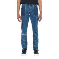 Ashluxe Lightning Denim Pant  Blue