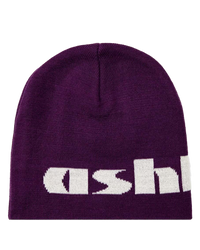 Ash Beanie Cap - Purple