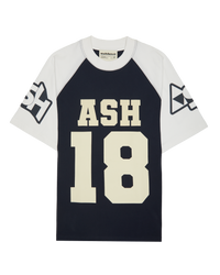 Ashluxe Contrast Sport Jersey Blue White