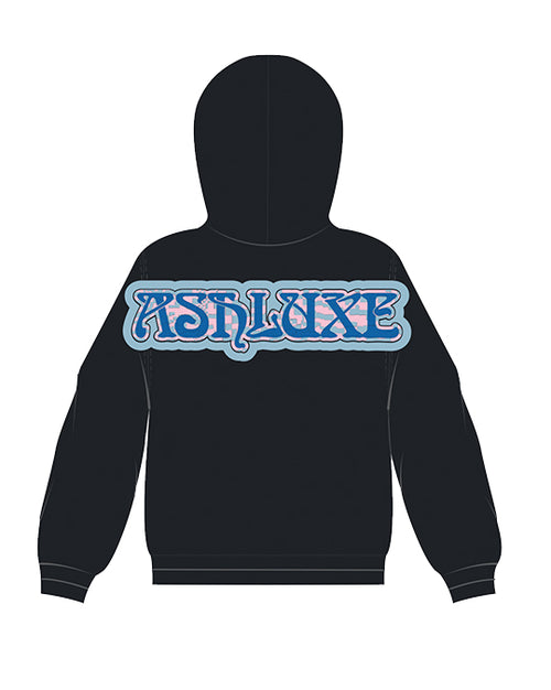 Ashluxe Logo Crest hoodie - Black