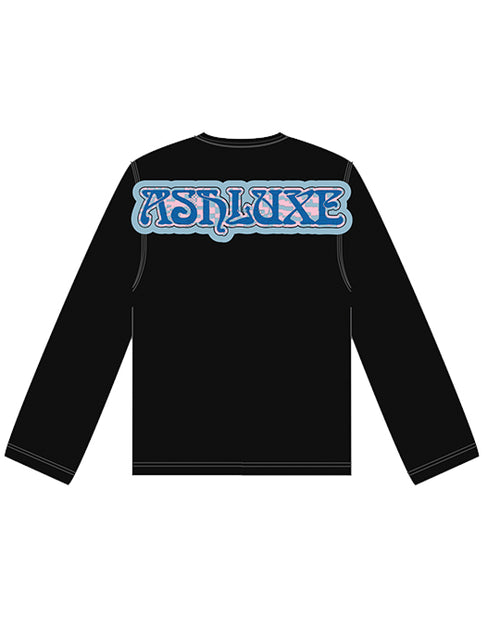 Ashluxe Logo Crest Sweatshirt - Black
