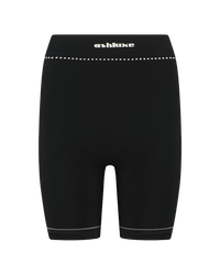 Ashluxe Female Active Biker Shorts Black White