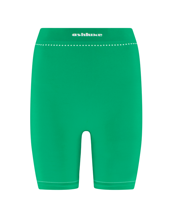 Ashluxe Female Active Biker Shorts - Green