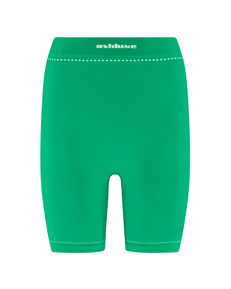 Ashluxe Female Active Biker Shorts - Green