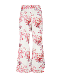 Ashluxe Female Printed Track Pant Pink Flower Aop