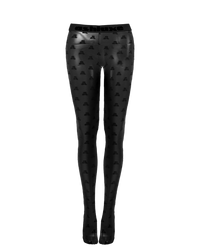 Ashluxe Mesh Unbranded Body Leggings - Black