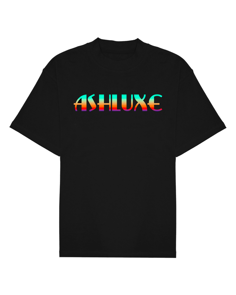 Ashluxe Neo Logo T-shirt Multi Black