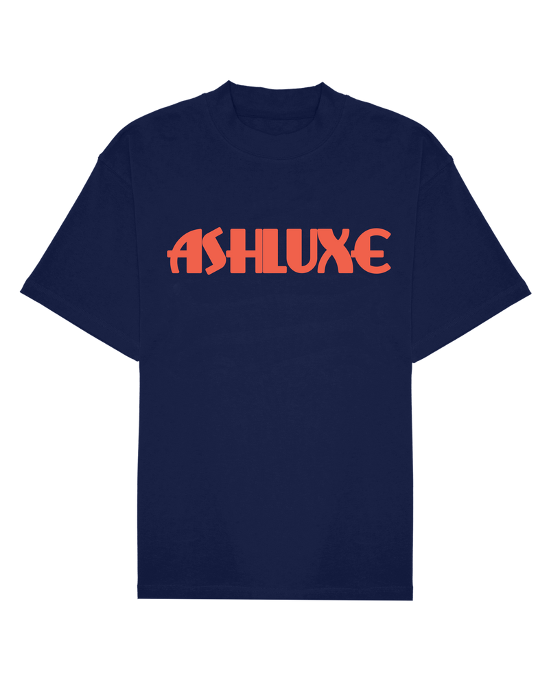 Ashluxe Neo Logo T-shirt Navy