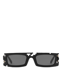 Ashluxe Pixel Cut Sunglasses Black