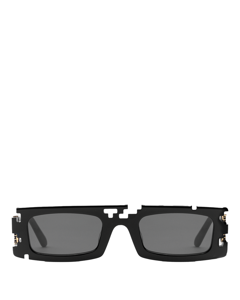 Ashluxe Pixel Cut Sunglasses Black