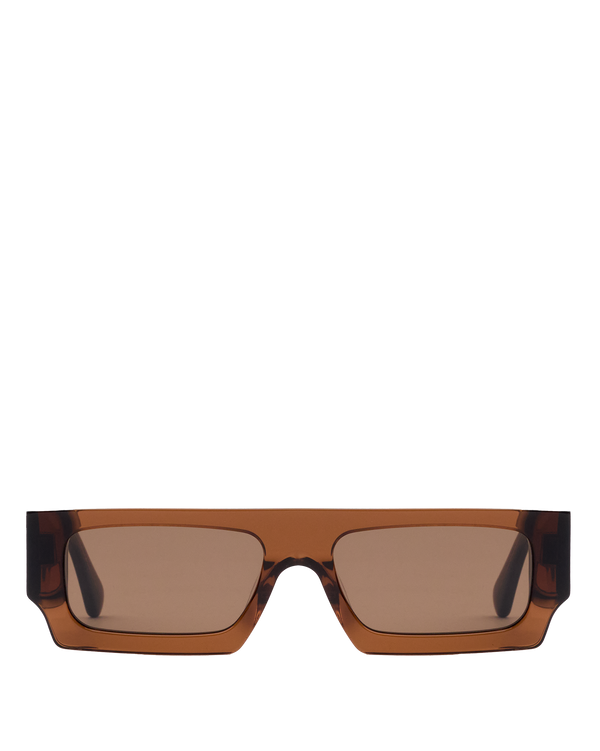 Ashluxe Pixel Earth Sunglasses Brown