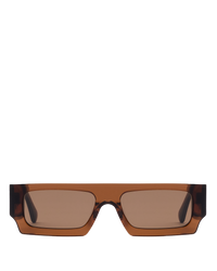 Ashluxe Pixel Earth Sunglasses Brown