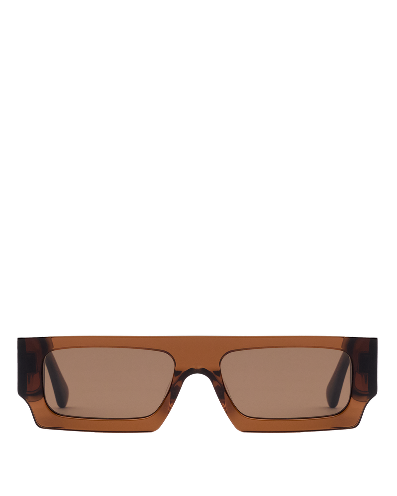 Ashluxe Pixel Earth Sunglasses Brown