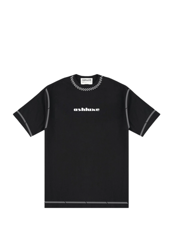 Ashluxe Threaded T-shirt - Black