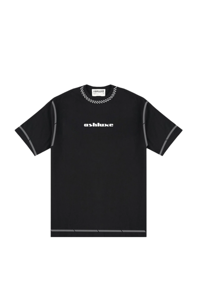 Ashluxe Threaded T-shirt - Black