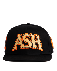 Ashluxe Crest Snapback Black