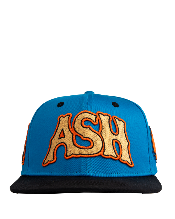 Ashluxe Crest Snapback Blue