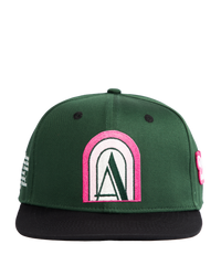 Ashluxe Paradise A Snapback Forest Green