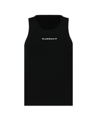 Ash Logo Tank Top - Black