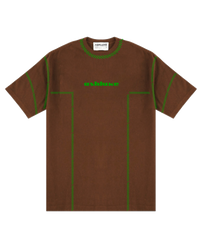 Ashluxe Double Threaded T-shirt - Brown