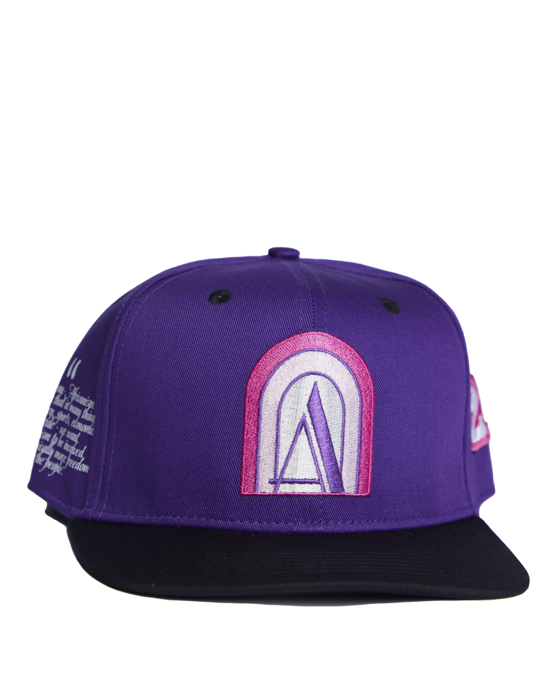 Ashluxe Paradise A Snapback Purple