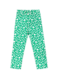 Ashluxe Pixel Denim Pant  Green