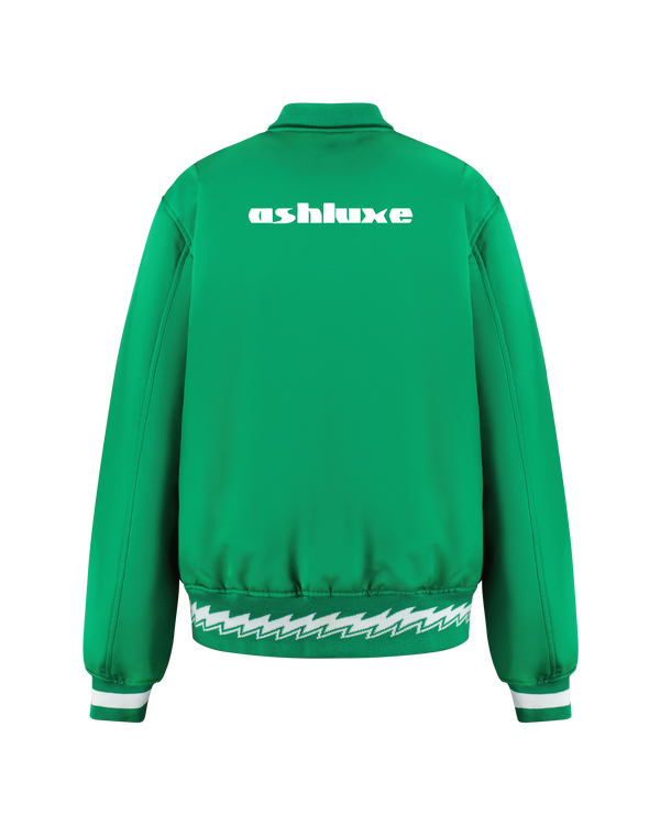 ASHLUXE Bomber Jacket - Green