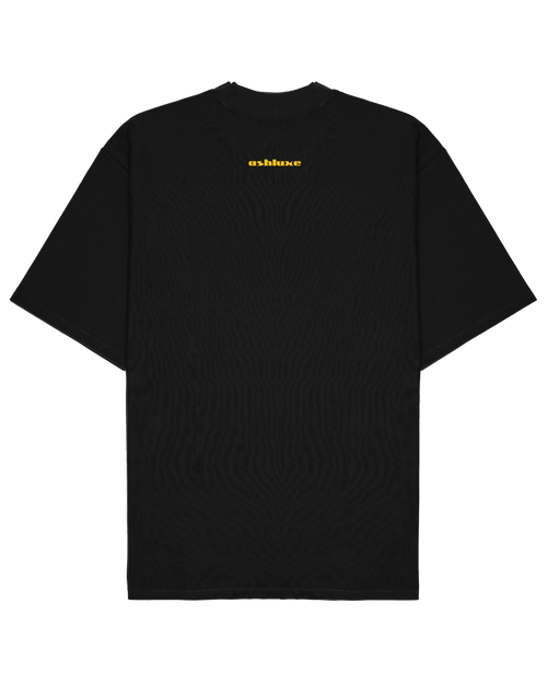 Ashluxe Graphics Print T-shirt Black