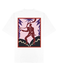 Ashluxe Kalakuta Inspired Badge T-shirt White