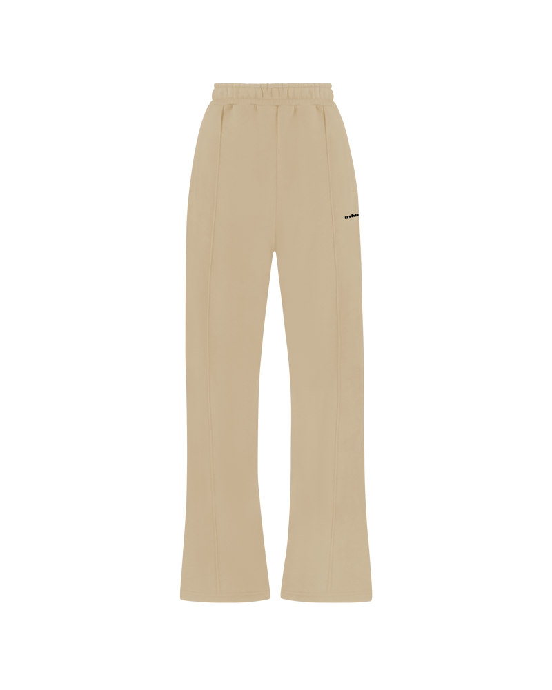 Ashluxe Logo Sweatpants Beige