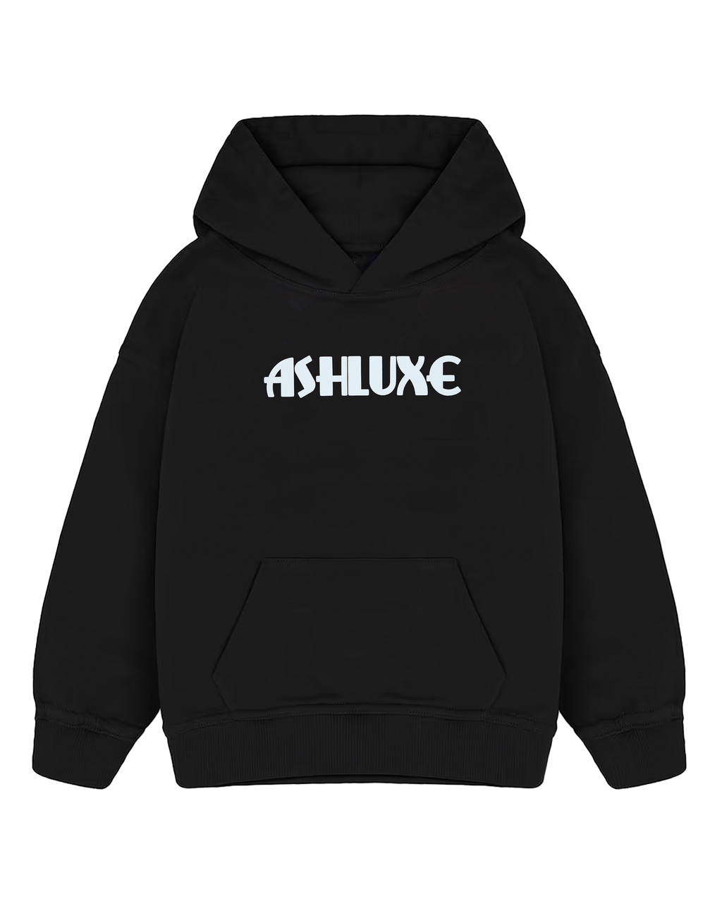 Ashluxe Neo Logo Hoodie Black