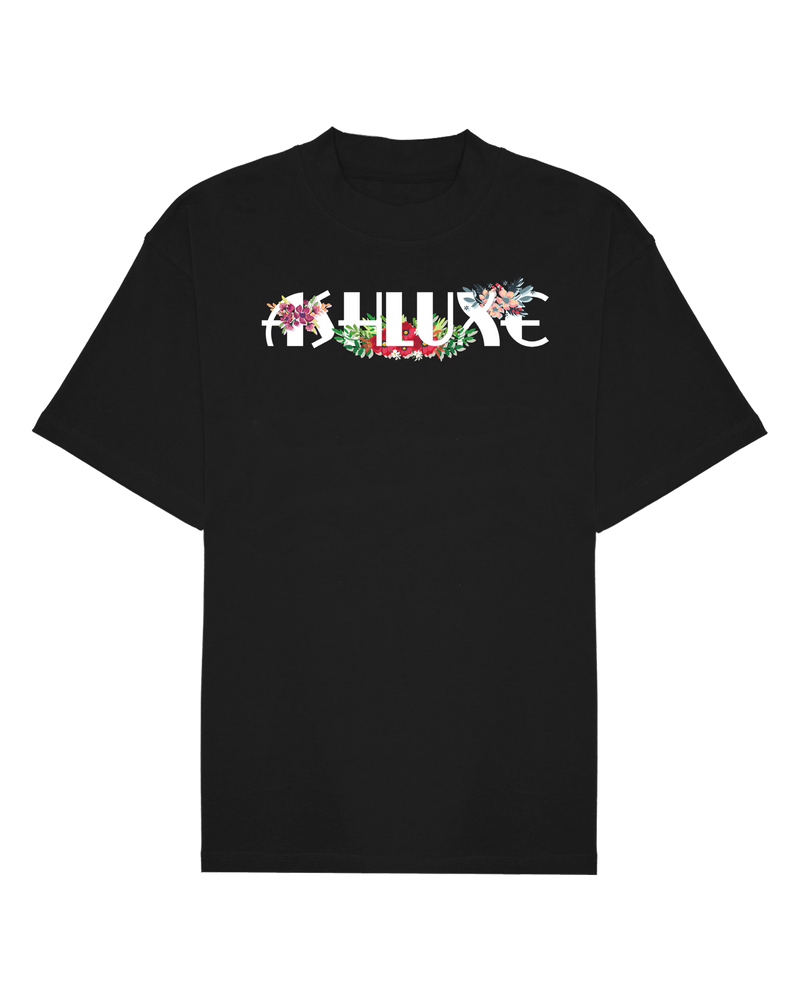 Ashluxe Neo Garden logo Tee Black