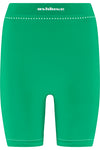 Female Active Biker Shorts - Green