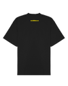 ASHLUXE Logo Blank High neck T-shirt Black