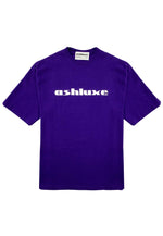 Ashluxe Chrome Logo T-Shirt - Purple
