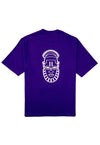 Ashluxe Chrome Logo T-Shirt - Purple