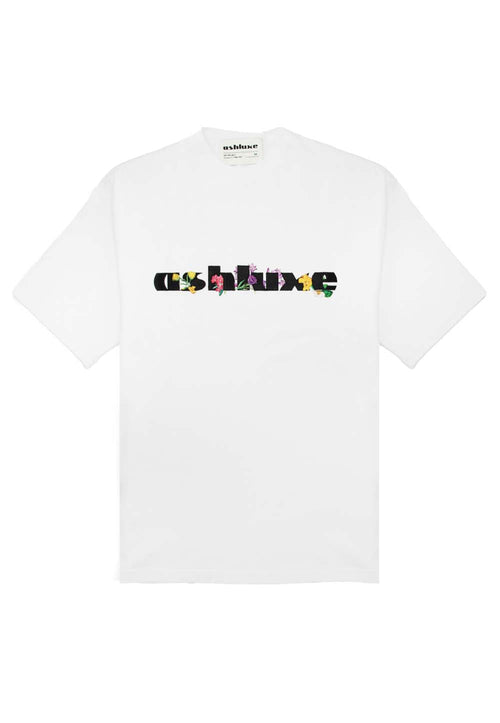 Ashluxe Garden Logo T-Shirt - White