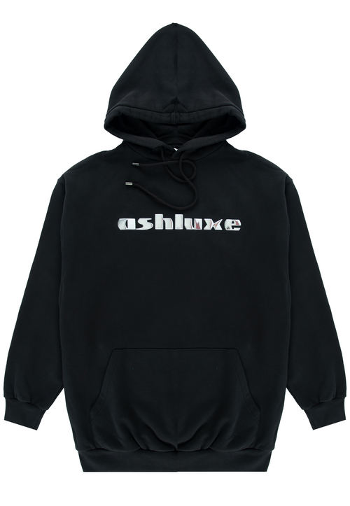 Ashluxe Chrome Hoodie - Black