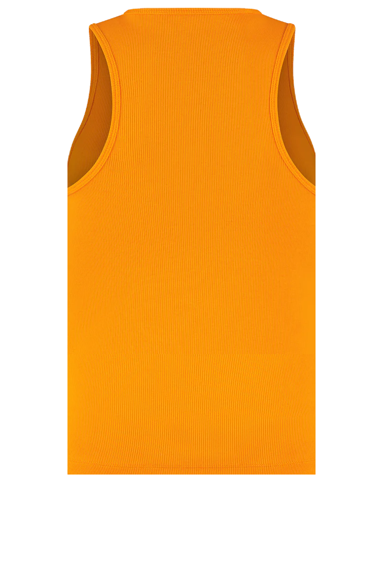 Ashluxe Logo Tank Top - Orange