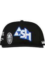 Ashluxe Men's Snapback Cap - Black