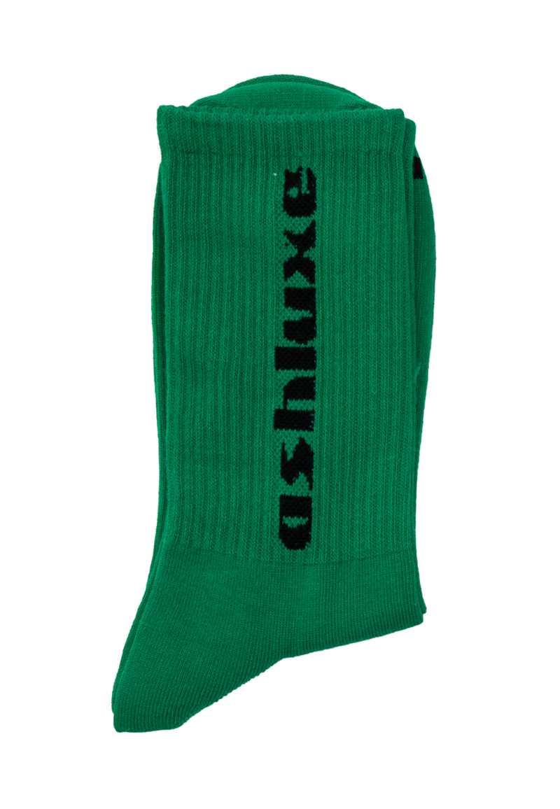 Ashluxe Logo Socks - Green