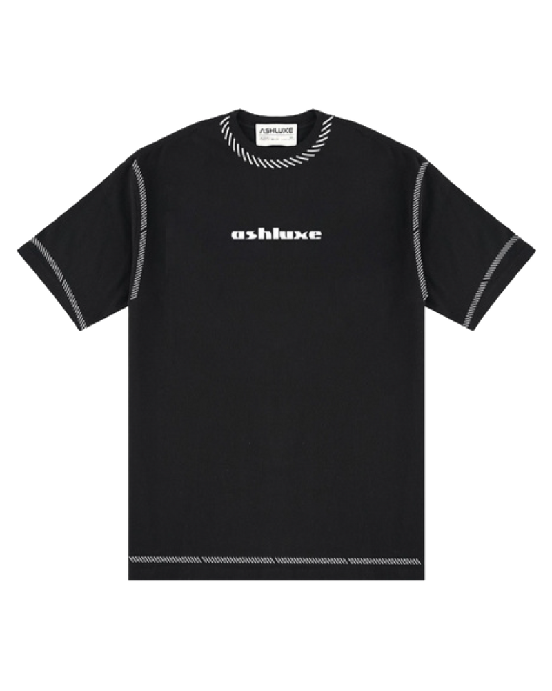 Ashluxe Threaded T-shirt - Black