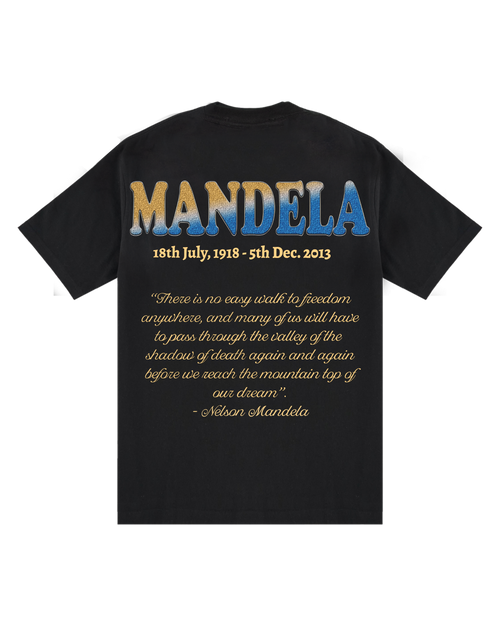 Ashluxe Mandela Icon T-shirt - Black