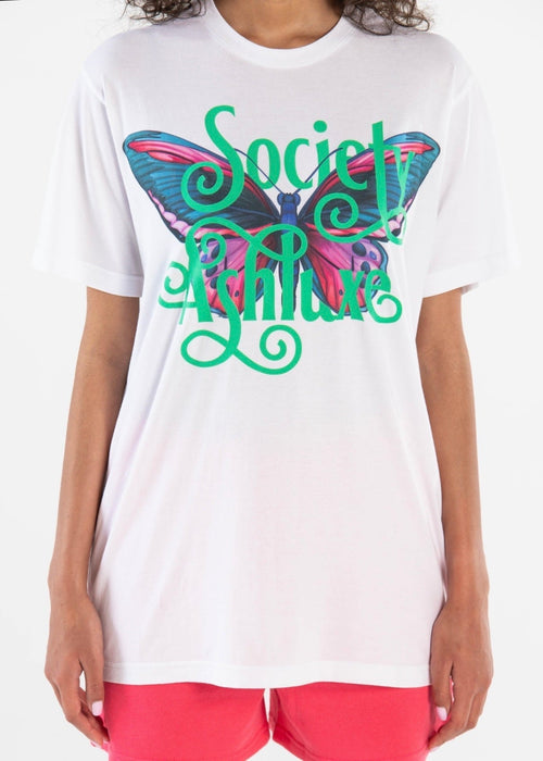 Society Butterfly T-Shirt 0086A